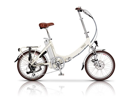 Electric Bike : Volt Folding Electric Bike - Metro LS - Commuter E Bike - Small and Compact Folding Bike for Men and Women