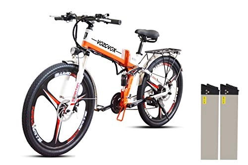 Electric Bike : VOZCVOX Electric Bike For Adults 26" Mountain Bike with 250W Motor, Adjustable Height