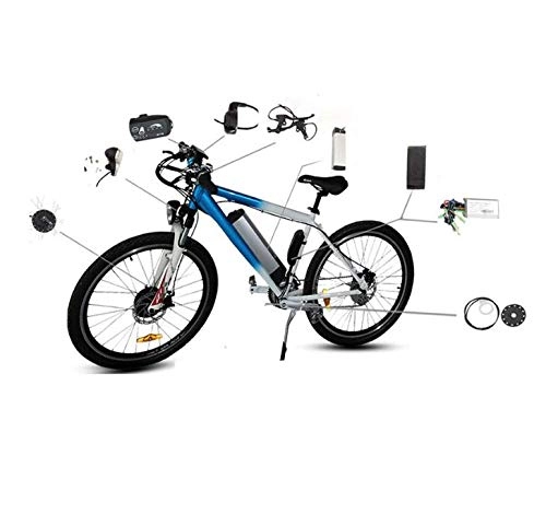 Electric Bike : WANGYONGQI 36V 250W - 500W Electric Bike Kit for 20" 26" 700C Wheel Motor Kettle Battery LED LCD e bike Electric Bike Conversion Kit, 36V10AH250WLCD