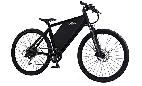 Electric Bike : WAU X Electric Mountain Bike | 36v / 24.5ah High-Efficiency Lithium Battery | Range 100-Miles, GPS Track | Lightweight Aluminium |26-Inch |Hydraulic Disc Brakes | Fully Lockable Suspension Fork