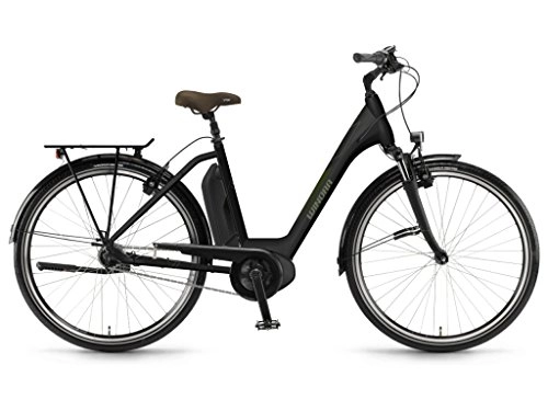 Electric Bike : Winora Sima N7F Einrohr 400Wh 7g. Nexus 28BAP RH 46Matt Black Bike
