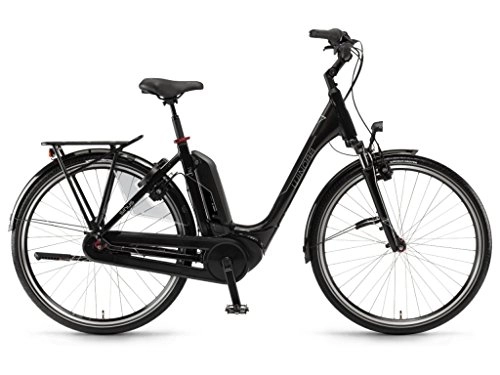 Electric Bike : Winora Tria N7F NL 400 Pedelec E-Bike Trekking Bike Black 2019, onyxschwarz, 54 cm