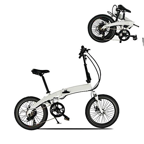 Electric Bike : WQY 20 Inch 36V Hidden Battery Foldable Electric Bicycle