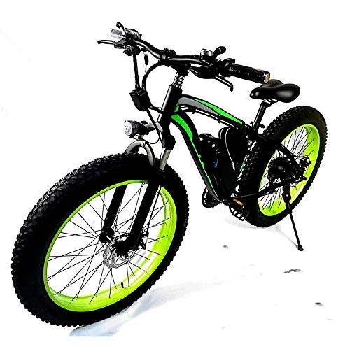 Electric Bike : WQY Upgraded Electric Mountain Bike, 350W 26'' Electric Bicycle with Removable 48V 10AH Lithium-Ion Battery for Adults