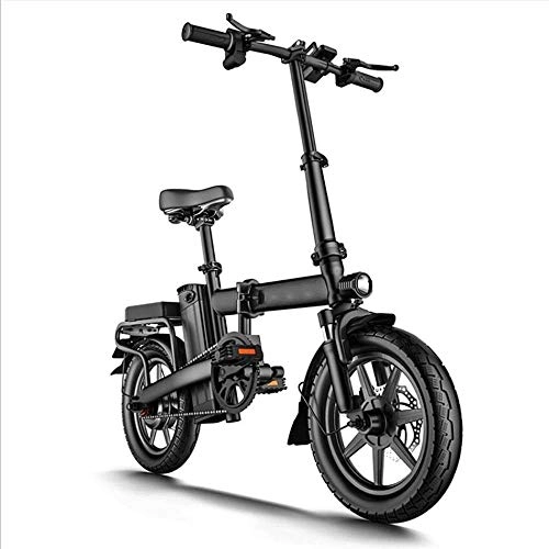 Electric Bike : WULY Folding electric bicycle adult small mobility electric car lithium battery battery car driving moped maximum speed 25km / h maximum load 150kg