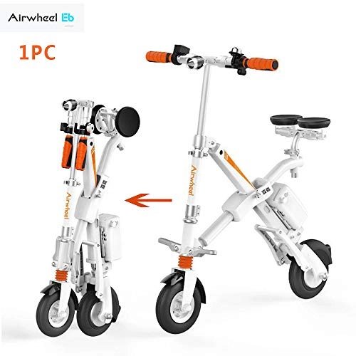 Electric Bike : WUZHI AIRWHEEL E6 Foldable Electric Bicycle with Detachable Battery