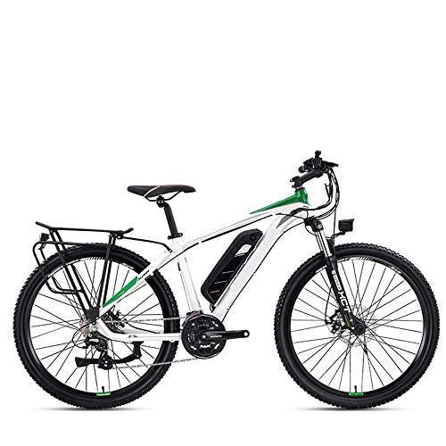 Electric Bike : WuZhong F Mountain Electric Bicycle Electric Bicycle Lithium Electric Car Intelligent Power Electric Mountain Bike 48V 27.5 Inch