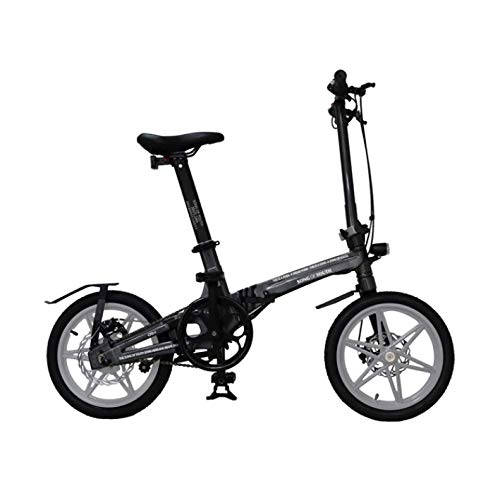 Electric Bike : WXJWPZ Folding Electric Bike 16inch Folding Electric Bike Aluminum Alloy Folding Electric Bicycle Ultra-light And Easy To Carry The Electric Bicycle, B