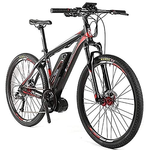 Electric Bike : WXX Adult Electric Bike, 27.5-Inch Electric Mountain Bike 48V 10AH Lithium Battery Bicycle Ebike, 27-Speed Variable Speed Mountain Bike(Load Capacity: 200KG)