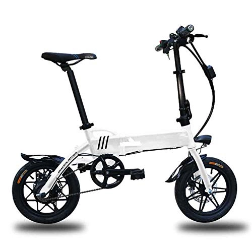 Electric Bike : xfy-01 Aluminum 14 Inch Fold E-Bike - Electric Bicycle 36V 7.5Ah, with Removable Lithium-Ion Battery - 250 Watt Rear Hub Brushless Motor - 30-50KM