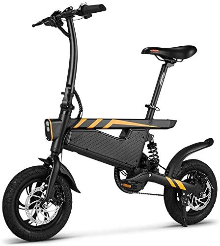 Electric Bike : XINTONGLO 12 inch folding bicycle electric power assist bicycle and a motor bike 250W collapsible dual brake
