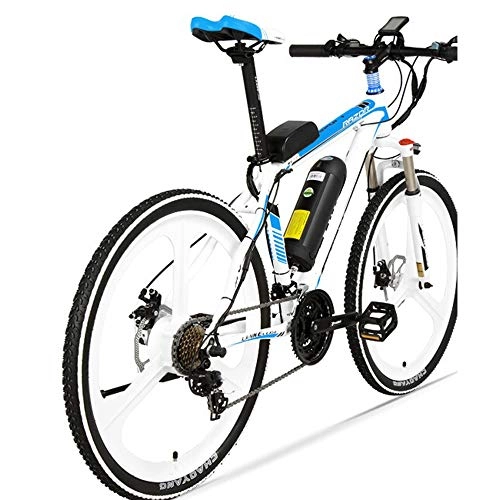 Electric Bike : XIXIA X Electric Mountain Bike 48V Lithium Battery Electric One Wheel Five-Speed Power Bicycle 26 Inch