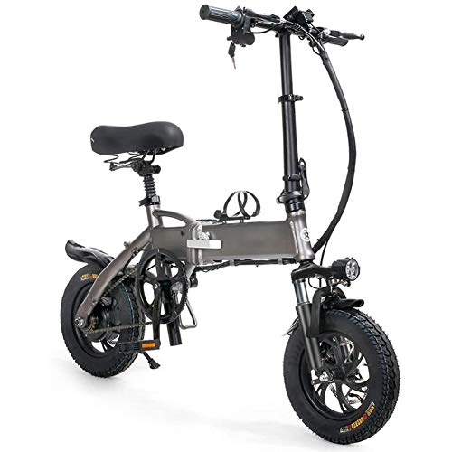 Electric Bike : XLY Electric Scooter, Urban Commuter Folding E-bike, Max Speed 35km / h, 26" Adult Folding Electric Bike with 250W / 48V Charging Lithium Battery, LCD Screen Disc Brakes 3 Modes
