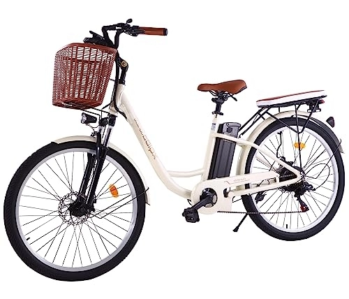 Electric Bike : XQIDa durable 26" Ebike Electric City Commuter Bike / Adult Electric Bicycles / Fat Tire E BikeShimano 7 speed / 250W / Motor 48V 13Ah Max range up to 80-90km / CE certified according to EU standards(1 pcs)