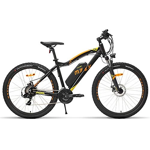 Electric Bike : XXCY 27.5" City Electric Bicycle, 48V 13Ah Removable Lithium Battery Adult Female / Male Travel Mountain E-bike
