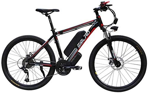 Electric Bike : XXXVV Folding Electric Bike with 26" Wheel and 13 AH Removable Lithium-Ion Battery Electric Bicycle for Adult, Premium Full Suspension and Professional 7 / 21 Speed Gear, 04, 27speed