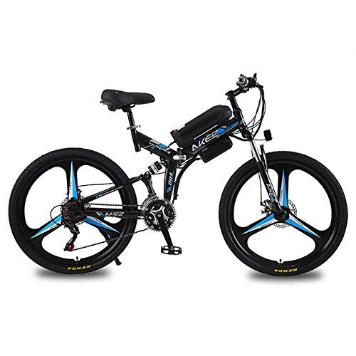 Electric Bike : XXZ 26'' Electric Mountain Bike, 350W Electric Bicycle with Removable 36V 10AH Lithium-Ion Battery for Adults, 21 Speed Shifter