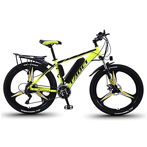 Electric Bike : XYLUCKY Electric Bikes for Adult, 21 Speed Magnesium Alloy Ebikes Bicycles All Terrain, 26" 36V 350W Removable Lithium-Ion Battery Mountain Ebike for Mens, 13Ah 80Km