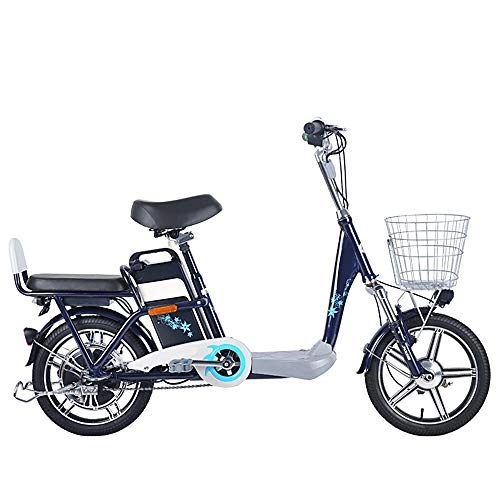 Electric Bike : Y.A Electric Car Electric Bicycle Leisure Travel Electric Car 48V Lithium Battery Travel Electric Bicycle