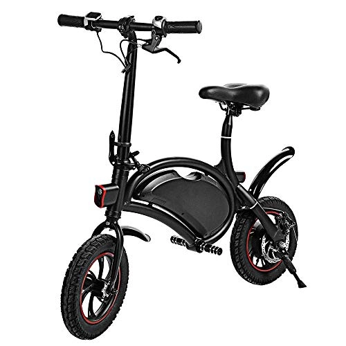 Electric Bike : Y&XF Folding Electric Bicycle Scooter 350W 36V E-Bike, with 40 Mile Range Motorized Bike Collapsible Frame, APP Speed Setting