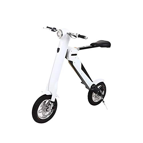 Electric Bike : YCHSG Electric bicycle can travel two-wheeled adult mini folding electric car city folding electric self