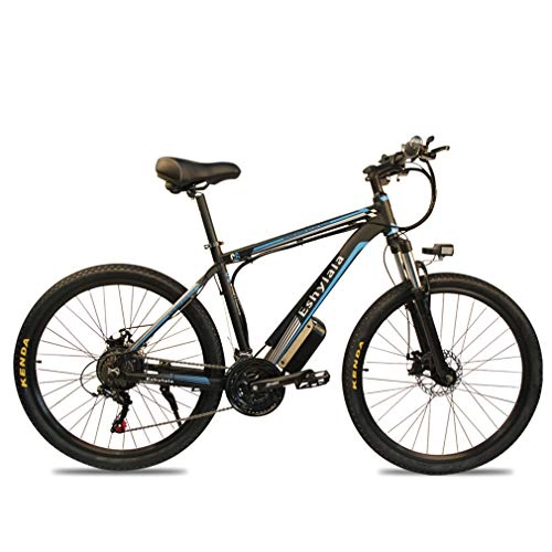 Electric Bike : Yd&h 26" Electric Mountain Bike, Adults Electric Bicycle / Commute Ebike with 350W Motor, 36V 8 / 10Ah Lithium Battery, Professional 21 Speed Transmission Gears, C, 8Ah 350W
