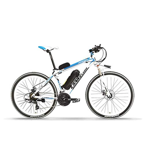 Electric Bike : Yd&h 26" Electric Mountain Bike, Aluminum Alloy Electric Bicycle / Commute Ebike with 240W Motor, 36V / 48V 10Ah Battery, Professional 21 Speed Transmission Gears, A, 36V 10Ah