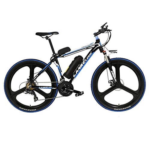 Electric Bike : Yd&h 26 Inch Electric Mountain Bike, Commute Electric Bicycle with Removable 48V 10AH Lithium Battery, Shimano 21-Speed, Men's And Women Adult-Only, A