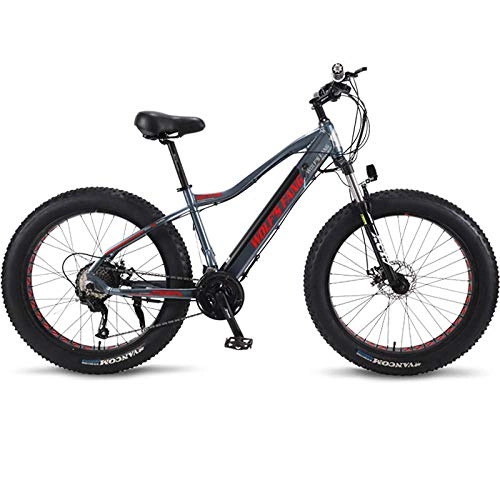 Electric Bike : yichengshangmao Langyafang electric bicycle 48V 500W motor 10 Ah 27 speed aluminum alloy folding electric hidden lithium battery electric