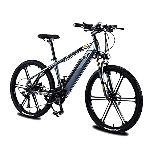 Electric Bike : YLKCU Electric Bike, 26 Inch Electric Bikes for Adults Mountain Bike with 350W Motor, 36V / 10Ah Removable Battery, 27 Speed Gears, Double Disc Brakes