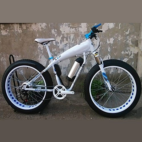Electric Bike : Yoli New Bicycle 36V Lithium Battery Electric Snow Bike SHIMAN0 Mountain Bike (10AH24SPEED)