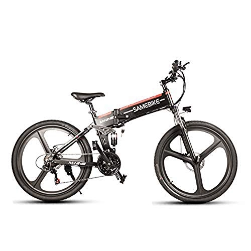 Electric Bike : YOUSR 350W Moped Electric Bike Smart Folding Bike 10.4Ah 48V 30 Km / H Max Speed Light