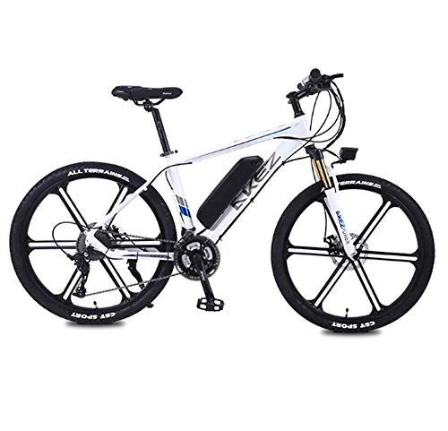 Electric Bike : YQ&TL Variable Speed Bike, 26 Inch Adult Mountain Bike, 36V 8HA Lithium Battery 350W Electric Bikes, 27 Speed Aluminum Alloy Off-road Bike A