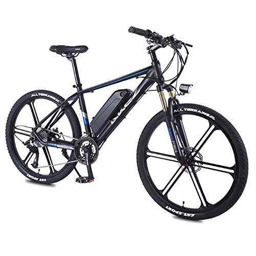 Electric Bike : YQ&TL Variable Speed Bike, 26 Inch Adult Mountain Bike, 36V 8HA Lithium Battery 350W Electric Bikes, 27 Speed Aluminum Alloy Off-road Bike C