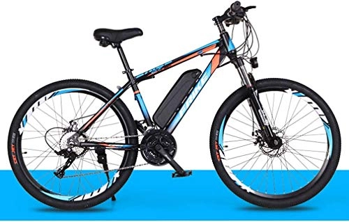 Electric Bike : YSNJG Electric Bike for Adults 26" 250W Electric Bicycle for Man Women High Speed Brushless Gear Motor 21-Speed Gear Speed E-Bike, Blue