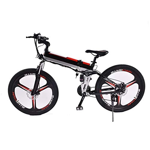 Electric Bike : YUN&BO Electric Bicycle for Adult, 26 Inch 7 Speed City Electric Bike with 8Ah Lithium Battery, Max Speed 32 Km / H, Suitable for Sand, Snow, Beach