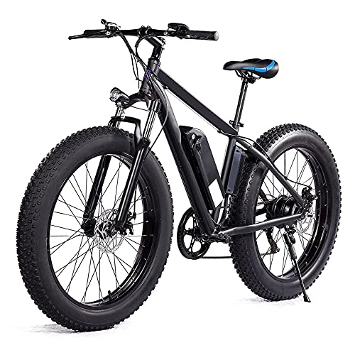 Electric Bike : YUNLILI Multi-purpose Adult and Teen Electric Bike Snow Bicycle 26" Fat Tire Bike 500W 48V / 12.5AH Battery E-Bike Moped Aviation Aluminum Alloy Frame 3 Riding Modes for Outdoor Cycling Travel Work Out