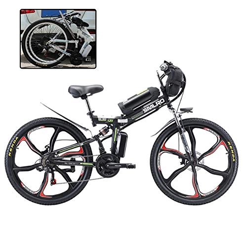 Electric Bike : YXYBABA 26" Electric Bike Adult Electric Mountain Bike, 350W 48V 20AH Powerful Motor Electric Bicycle with Removable Lithium-Ion Battery, Professional 21 Speed Gears