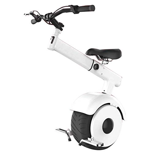 Electric Bike : ZDDOZXC Electric Unicycle, Smart Scooter, Somatosensory Mode, 60V / 800W Motor, The Fastest Speed Is 15Km / H, Unisex Adult Unicycle With Seat And Handlebar