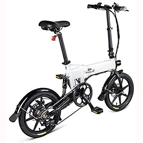Electric Bike : ZDW Electric Bicycle Electric Folding Bike, Folding Electric Bicycle, 250W 7.8Ah Folding Electric Bicycle Foldable Electric Bike, Folding Electric Bike Bicycle Aluminum Alloy 16 inch Portable 25Km / H,
