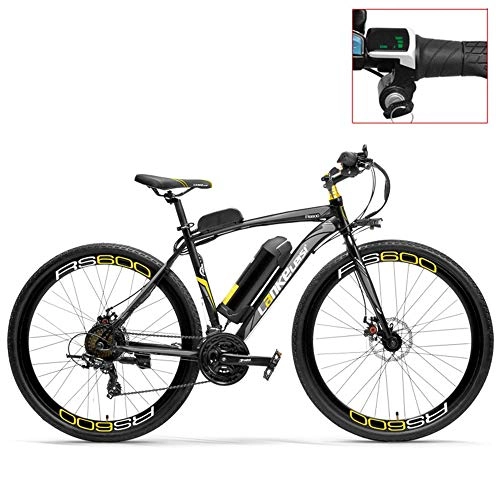 Electric Bike : ZHANGYY RS600 700C Pedal Assist Electric Bike, 36V 20Ah Battery, 300W Motor, Aluminium Alloy Airfoil-shaped Frame, Both Disc Brake, 20-35km / h, Road Bicycle