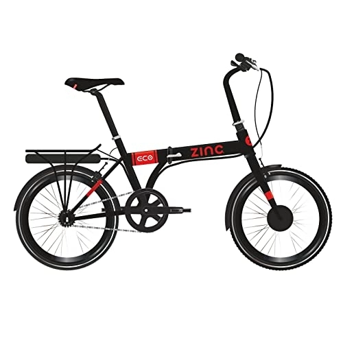 Electric Bike : Zinc Folding Electric Eco Bike 250W Motor / 36V 7.8Ah Battery
