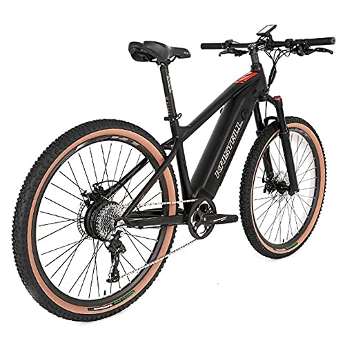 Electric Bike : ZISITA Electric Bicycle Ebike Adults Bike500W with Removable Lithium-Ion Battery 48V 10A for Men Adults, Shimano 7 Speed Transmission Gears Double Disc Brakes, 27.5inch