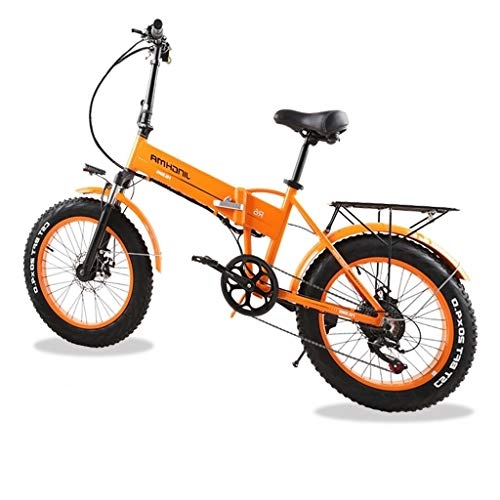 Electric Bike : ZJGZDCP 20inch Electric Mountain Bike Hidden Design Large Capacity Lithium-Ion Battery (48V 350W) Electric Bicycle Three Working Modes for Cycling Travel Work Out (Color : 350W, Size : 10Ah)