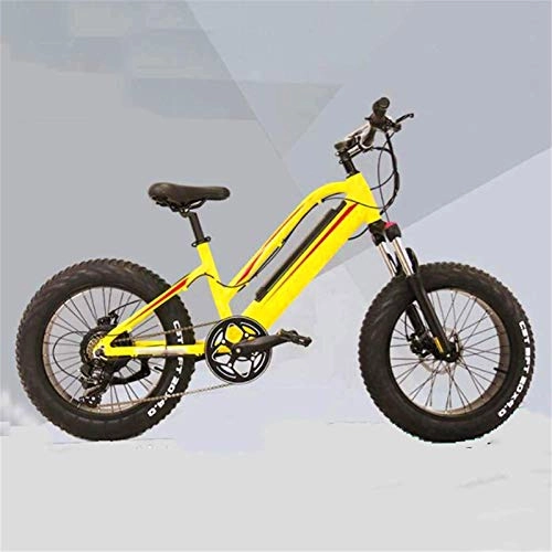 Electric Bike : ZJZ 20 inch Electric boost Bikes, 36V 10.4 A Aluminum alloy Bicycle 4.0 Tires LCD instrument Bike Sports Outdoor Cycling