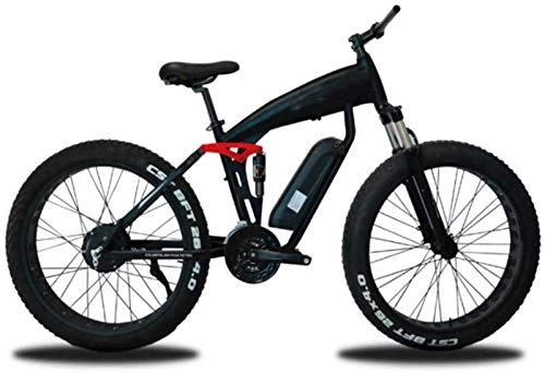 Electric Bike : ZJZ 26 Inch Electric Bikes, 36V 10A Boost Bike Full Shock Absorption Adult Bicycle Sports Outdoor Cycling
