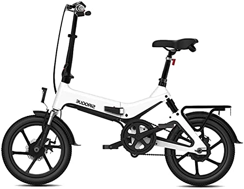 Electric Bike : ZJZ Bikes, Electric Bike For Adults Folding E Bikes E-bike100km Mileage 7.8Ah Lithium-Ion Batter 3 Riding Modes 250W Max Speed 25km / h