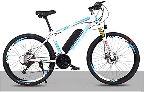 Electric Bike : ZJZ Electric Bike for Adults 26 In Electric Bicycle with 250W Motor 36V 8Ah Battery 21 Speed Double Disc Brake E-bike with Function Smart Meter Maximum Speed 35Km / h