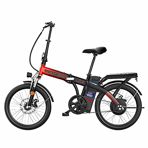Electric Bike : ZOSUO Electric Mountain Bike with 240W Brushless Motor Shimano 7-Speed Transmission Foldable Bicycle Bicycle with Dual Disc Brakes & Removable 48V15ah Battery Adult Road Offroad Bike