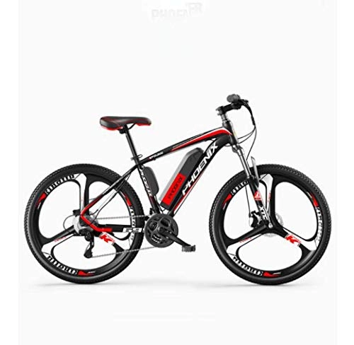 Electric Bike : ZTYD Electric Bike, 26" Mountain Bike for Adult, All Terrain 27-speed Bicycles, 36V 35KM Pure Battery Mileage Detachable Lithium Ion Battery, Smart Mountain Ebike for Adult, Electric endurance 50KM